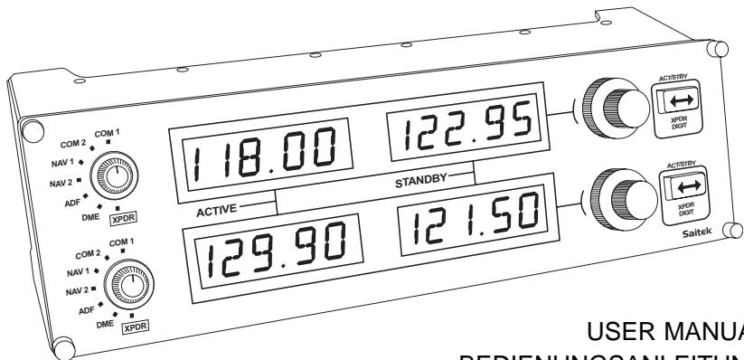 SAITEK PRO FLIGHT RADIO PANEL - Pro Flight Radio Panel - 1