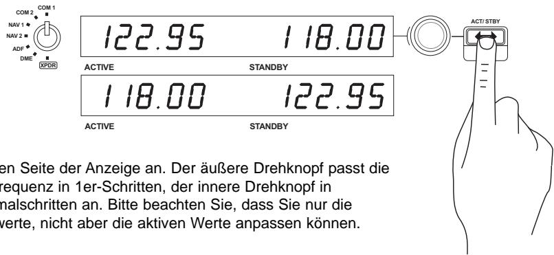 SAITEK PRO FLIGHT RADIO PANEL - Verwendung des Saitek Pro Flight Radio Panel - 1