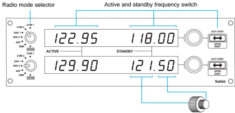 SAITEK PRO FLIGHT RADIO PANEL - Installation for users of Windows XP, XP64 and Vista - 1