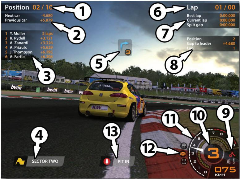 GAMES PC RACE-THE WTCC GAME - AFFICHAGE - 1