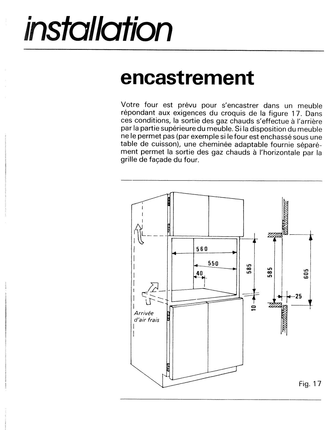 VEDETTE F725 - A ce moment à seulement, REPLACER le sélecteur du four à la position 0. - 3