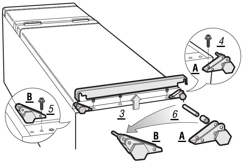 VEDETTE RDP26A - RÉVERSIBILITÉ DES PORTES - 1
