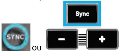 HERCULES DJCONTROL WAVE M3 - Sync (synchronisation) - 1