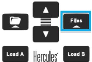 HERCULES DJCONTROL WAVE M3 - Explorer les listes de lecture et les dossiers - 1