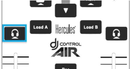 HERCULES DJCONTROL WAVE M3 - Sélectionnez la platine que vous souhaitez pré-écouter - 1