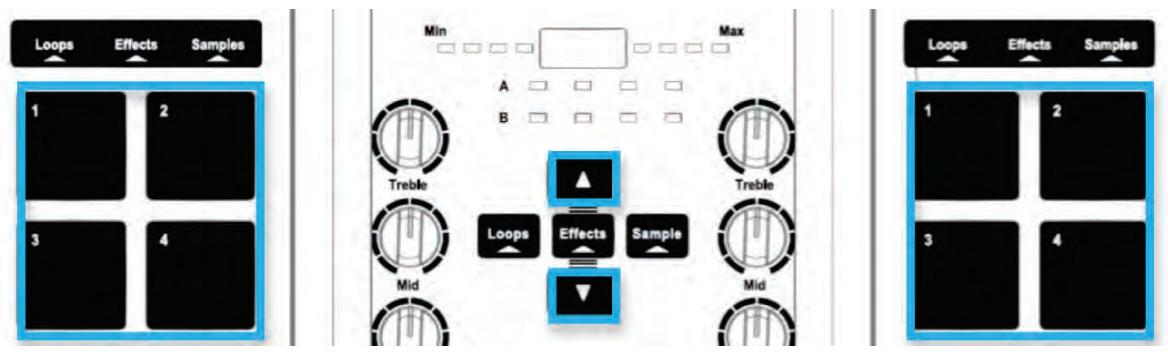 HERCULES DJCONTROL WAVE M3 - Attribuer un effet à un pad - 3
