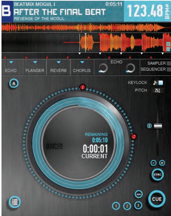 HERCULES DJCONTROL WAVE M3 - Autour du disque - 1