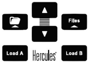 HERCULES DJCONTROL WAVE M3 - c) Commandes d'explorateur de DJ Control Air - 1