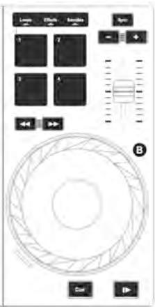 HERCULES DJCONTROL WAVE M3 - Déplacement rapide - 6