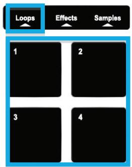 HERCULES DJCONTROL WAVE M3 - Commandes de boucle de la DJ Control Air - 1