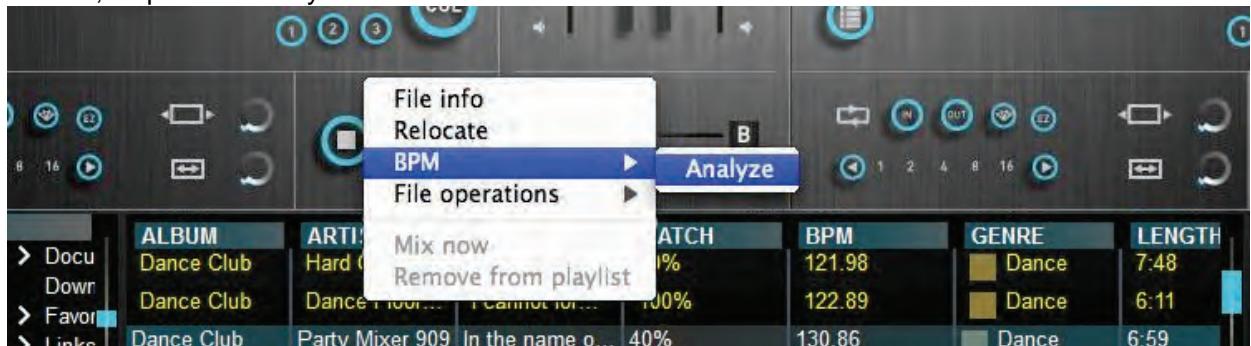 HERCULES DJCONTROL WAVE M3 - Ensuite, cliquez sur Analyser. - 1