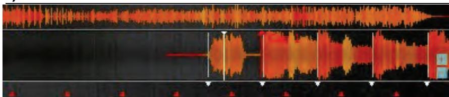HERCULES DJCONTROL WAVE M3 - i) Zone de forme d'onde - 1