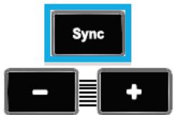 HERCULES DJCONTROL WAVE M3 - Automatiquement, à l'aide de la fonction Sync - 1