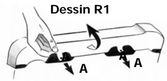 VEDETTE RS358 - Inversion du sens d'ouverture de la porte - 2