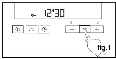 VEDETTE VEC53B - - Verrouillage des commandes (securite enfants) FOUR a l'arret - 1