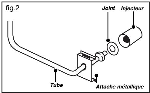 VEDETTE VGE50B1 - Changement de l'injecteur du four - 2