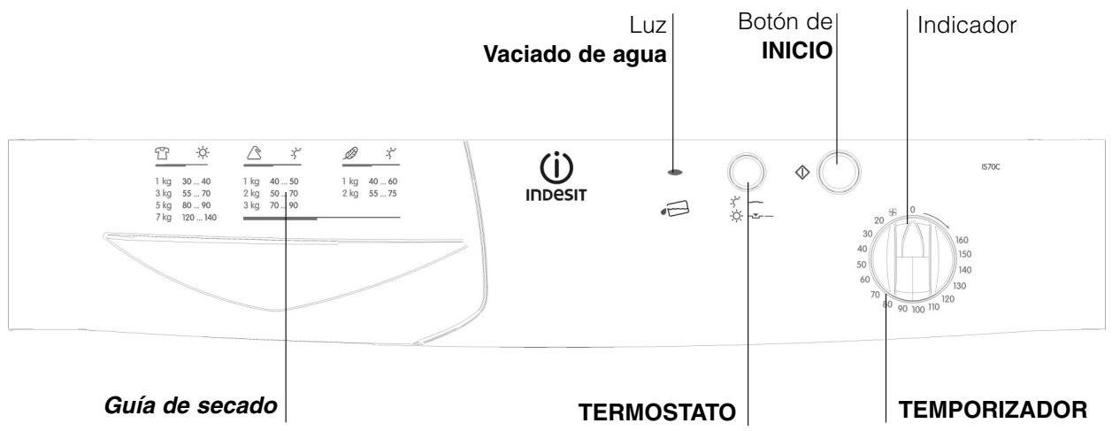 INDESIT IS70C - Antes de empezar a utiliser la secadora - 3