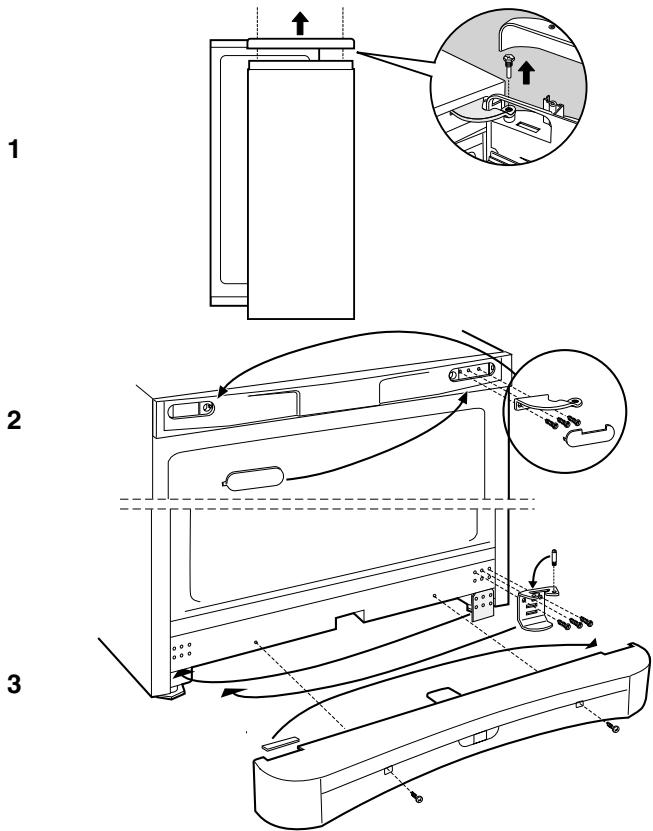 INDESIT SAN 400 - Reversibilidad de la aperture de las puertas - 1