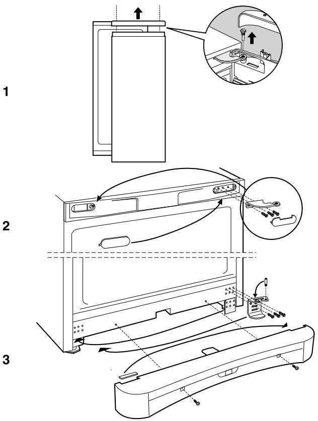 INDESIT SAN 400 - Reversibilità aperture porte - 1