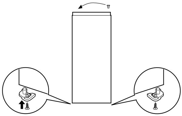 INDESIT SAN 400 - Wechsel des Turanschlags - 2