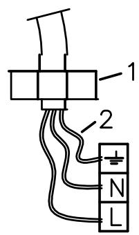 INDESIT DP2GS - Elektrik Baçlantı (Sekil 4) - 2
