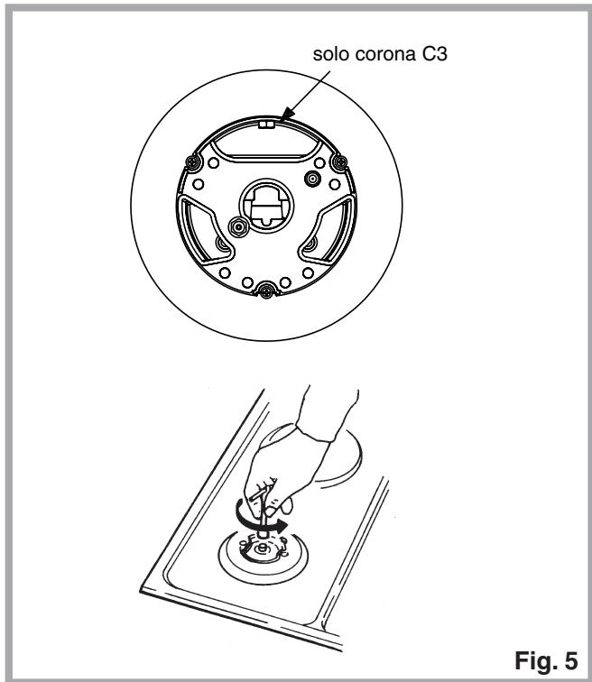 INDESIT DP2GS - Adattamento a diverso tipo di gas (Fig. 5) - 2