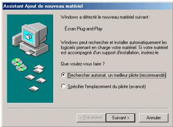 HERCULES PROPHETVIEW 920 DVI - Installer les pilotes sous Windows Millennium - 1