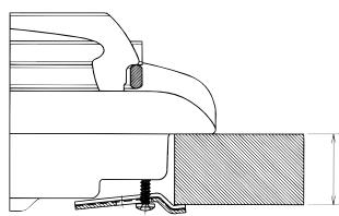 INDESIT PIM 640 ASIX & PIM640AS - Fitting the appliance - 4