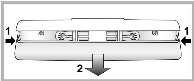 INDESIT SIAA 12 - Substituição da lâmpada - 1
