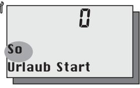 VAILLANT VRC 420 - Programmation des périodes de chauffage (suite) - 8