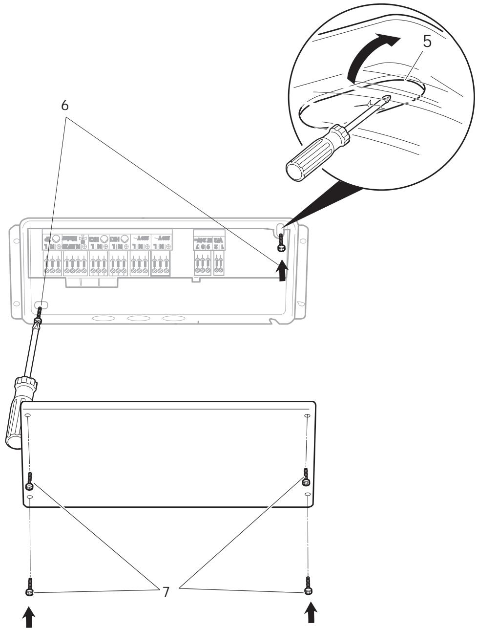 VAILLANT VRC 420 - Câblage du récepteur DCF - 2