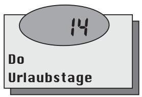 VAILLANT VRC 420 - Programmation des périodes de chauffage (suite) - 14