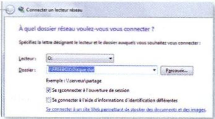 FREE BOX V6,  BOX WIFI - Accéder au disque dur du freebox server - 1
