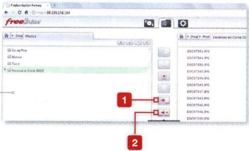 FREE BOX V6,  BOX WIFI - COPIER des fichiers - 1