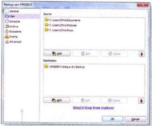 FREE BOX V6,  BOX WIFI - COPIER vos documents sur le SERVER - 1