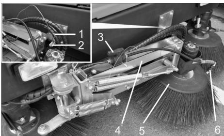 KARCHER KM 170 600 R D - Kit de montage du 3ème balai latéral (option) - 1