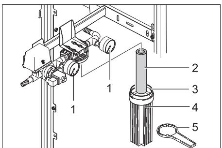 KARCHER WPC 600 BW - Replace fine filter - 1