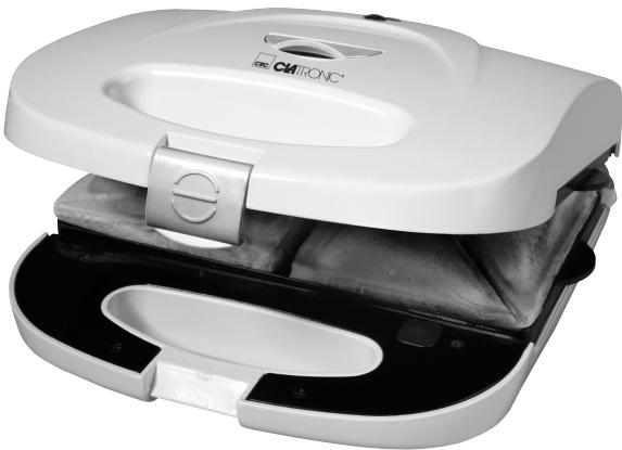 CLATRONIC WA 2942 - Sandwichtoaster/Waffelautomat - 1