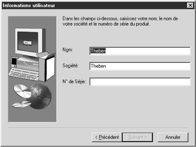 THEBEN OBELISK 2.1 - Installation sous windows 95/98/nt/2000/xp - 3