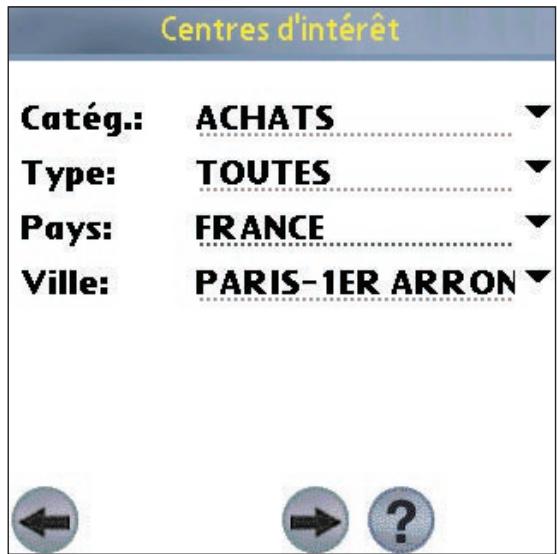 NAVMAN SMARTST V3 - Vers un centre d'intérêt (POI) - 1