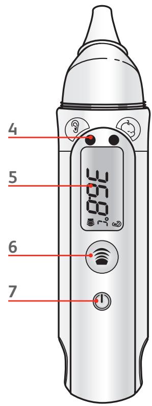 TEFAL THERMOMETRE INFRAROUGE AURICULAIRE ET FRONTAL - Tefal - 3