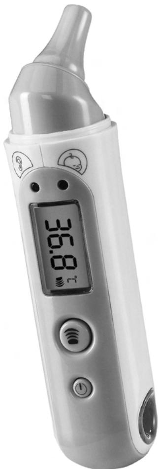 TEFAL THERMOMETRE INFRAROUGE AURICULAIRE ET FRONTAL - Tefal - 1