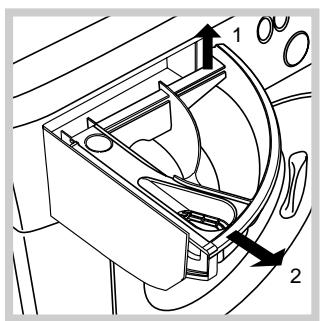 HOTPOINT CDE 129 - Pulire il cassetto dei detersivi - 1