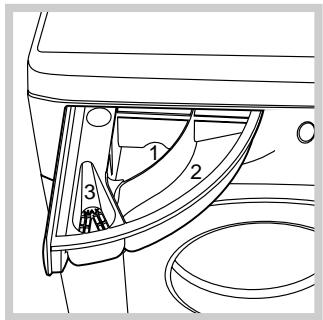 HOTPOINT CDE 129 - Detergent dispenser - 1