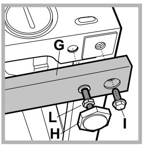HOTPOINT CDE 129 - Adjusting the appliance height. - 1