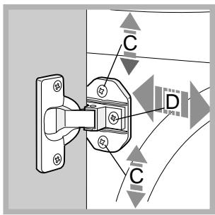 HOTPOINT CDE 129 - Einfügen der maschine in das Möbel. - 2