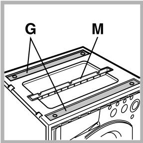 HOTPOINT CDE 129 - Accessories provided for the height adjustment. - 1