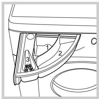 HOTPOINT CDE 129 - Waschmittelschublade - 1