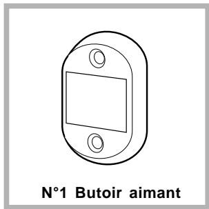 HOTPOINT CDE 129 - Accessoires montage porte (Fig.1-2-3-4-5). - 3