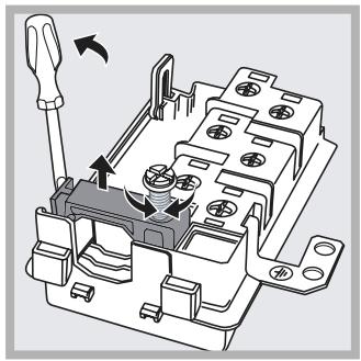 HOTPOINT FH 899 C XA/HA - Montage du câble d'alimentation - 2